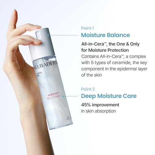 Calming Mist, Soothing Hydrating Facial Spray Makeup Fixer for All Skin Types with Ceramide to Restore Skin Barrier and Reduce Puffiness (100ml, 3.38 fl.oz)