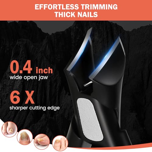 BEZOX Toenail Clipper for Seniors for Thick and Ingrown Toenails