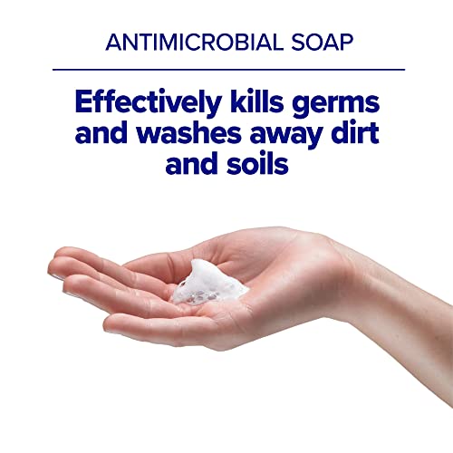 PURELL Brand HEALTHY SOAP 0.5% BAK Antimicrobial Foam, Lightly Fragranced, 1200 mL Refill for PURELL ES8 Automatic Soap Dispenser (Pack of 2) - 7779-02 - Manufactured by GOJO, Inc.
