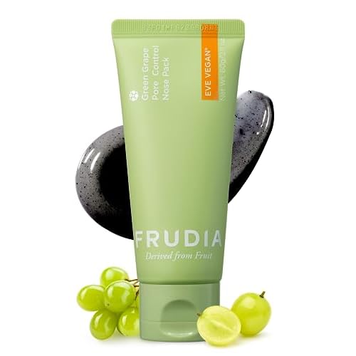 WELCOS FRUDIA Green Grape Pore Minimizer Nose Pack | Nose Strips for Blackheads & Pore Minimizer | Korean Skincare Nose Blackhead Remover Pore Strips | Blackhead Strips Face Care (2.11 Fl. Oz)