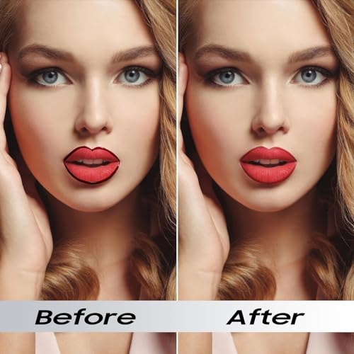 Lip Stain Peel Off - Long Lasting Waterproof Lip Liner with Transfer Proof Matte Finish, Smudge-Proof Easy to Use Natural Lip Tint, Lip Gloss Makeup Gift for Women and Girl (Mauve)