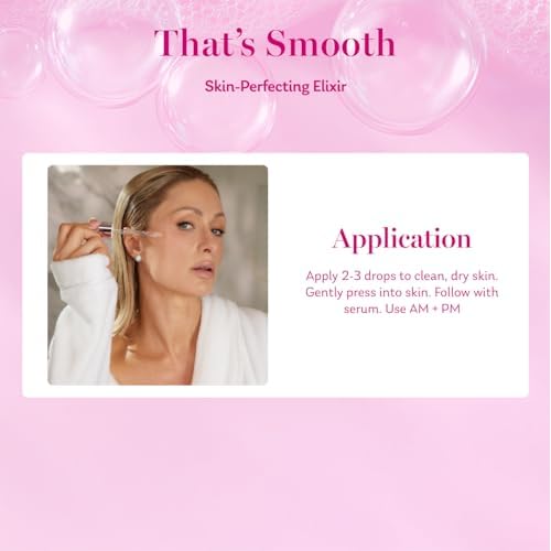 Parivie That¡¯s Smooth Skin-Perfecting Elixir ? Lightweight Brightening Essence with AHA Fruit Acids, Beta Glucan & Arginine ? Visibly Brightens and Smooths Skin Tone ? 1.7 fl oz