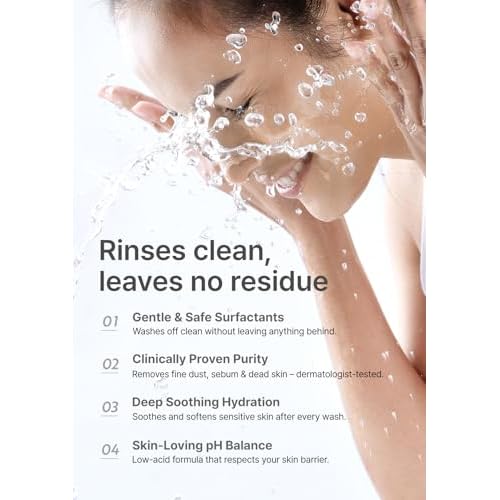 SEEDBEE Dew Face Wash Soap Bar, Moisturizing & Calming Facial Soap, Morning & Night Skincare Routine, Use After Makeup Removal, For Dry & Combination Skin Type, Vegan, Biodegradable, 100g/3.52 oz