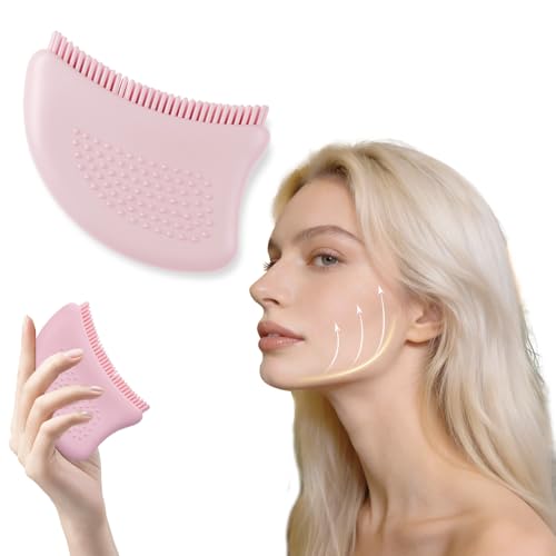 Upgrade Lymphatic Contour Face Brush 2.0 ? Face Brush for Lymphatic Drainage, Anti-Puffiness & Skin Sculpting for Women, Ergonomic Design for Precise Fit (2 Pcs)