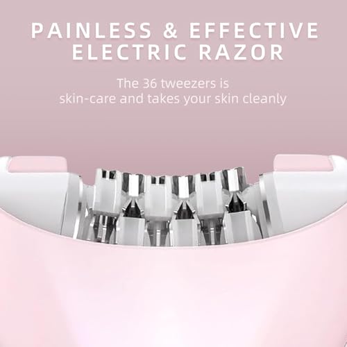 Epilators for Women Face with 2 Speeds Glabrouse Skin Epilator Face Trimmer Device Pluxy Hair Removal for Face Epilator Face Bikini Arm Legs Armpits