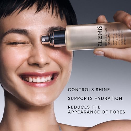 ELEMIS Pro-Collagen Toning Mist 150ml, Hydrating PHA Facial Mist to Refine Pores & Smooth Skin