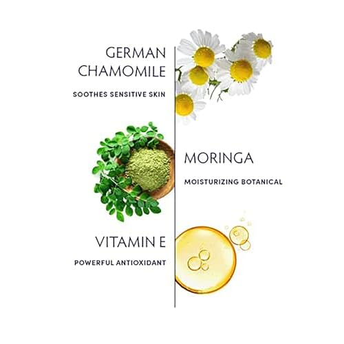 Naturopathica Chamomile Cleansing Milk, Gentle Facial Cleanser for Dry and Sensitive Skin, Antioxidant Rich Face Wash for Men & Women, 5 fl oz