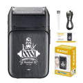 KEMEI KM-T366 Electric Foil Shaver for Men, Cordless Beard Trimmer with Pop-up Trimmer, Rechargeable Mens Razors for Shaving & Bald Head