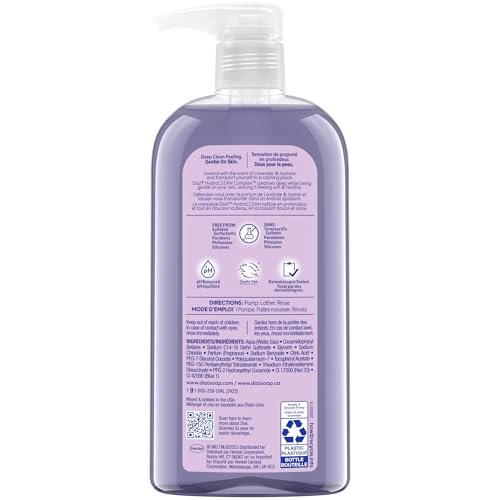 Dial Body Wash,Calm & Soothe Lavender & Jasmine Scent,23 fl oz,(Pack of 6)