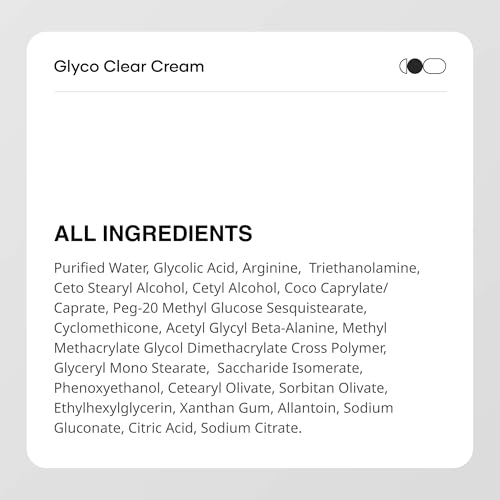 Cureskin Glyco Clear Cream | Repair Cream with Sustained Release | Glycolic Acid, Amino Acids and Prebiotics