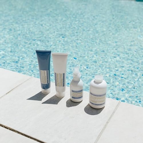 Davines SU Hair & Body Wash, Gentle Cleansing For Sun Exposed Hair And Skin, Full-Bodied Multi-Benefit Shower Foam, Moisturize And Hydrate