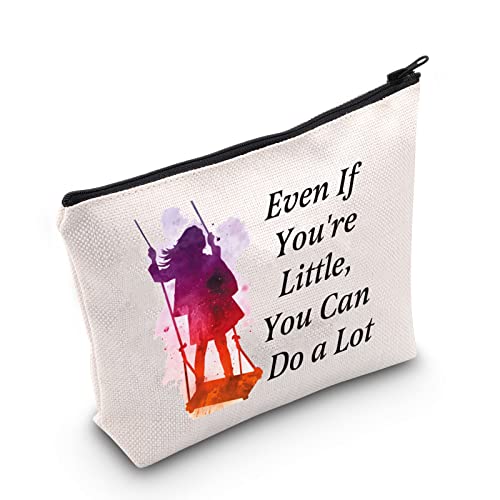 POFULL Musical Inspired Gift Musical Lover Gift Even If You're Little You Can Do a Lot Cosmetic Bag (Little Can Do a Lot)