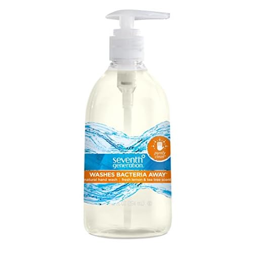 Seventh Generation Hand Wash, Purely Clean, Fresh Lemon & Tea Tree Scent, 12oz