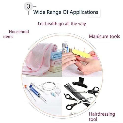 Nail Tools Cleaner Box for Makeup Nail Art Tool Tweezer Eyelash Nail Manicure Hari Salon Tattoo Tools Cleaning