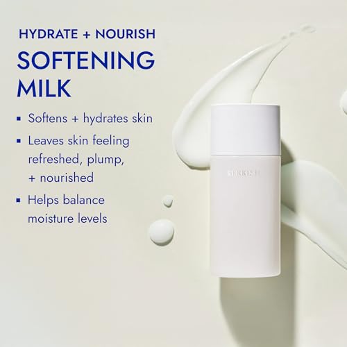 SEKKISEI CLEAR WELLNESS Softening Milk N, Lightweight Facial Emulsion for Sensitive Skin, 5 Ounce