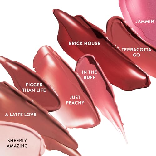 LAURA GELLER NEW YORK Love Your Lips Duo:Jelly Balm Moisturizing Tinted Lip Balm, In the Buff + Modern Classic Long-Lasting Lip Liner, Radiant Rose
