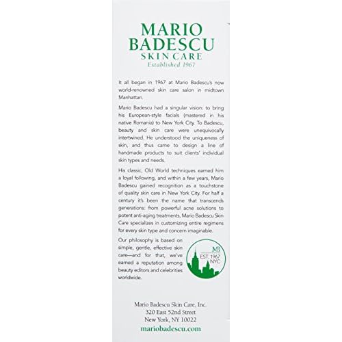 Mario Badescu Combo/Dry Regimen 5 Piece Kit, Skincare Gift Set Includes Seaweed Cleansing Soap, Seaweed Cleansing Lotion, Hydro Moisturizer, Enzyme Revitalizing Mask, and Hyaluronic Eye Cream