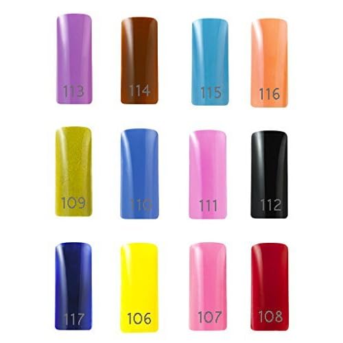 TONES Acrylic Nail Powder Set ? Salon Grade Seamless Blending - Glossy Polished Art, High Adhesion & Long Lasting Shine ? 12 Vibrant Shades (Arlequin)