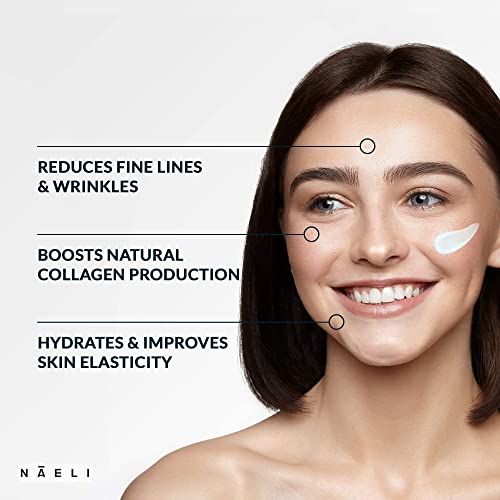 NAELI Retinol Night Moisturizer & Gentle Facial Cleanser Set ? Natural Anti Aging Skincare Gift for Women & Men, Reduces Wrinkles, Improves Skin Texture, Soothes & Hydrates.