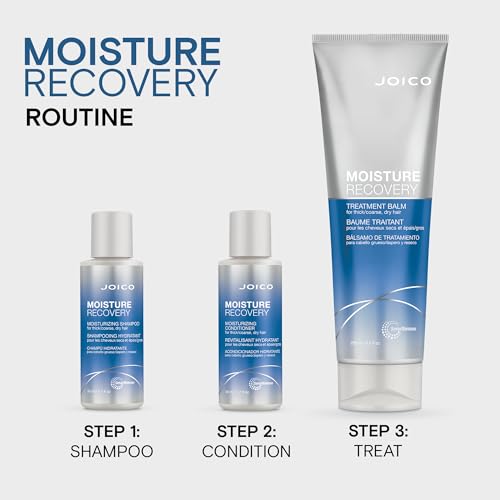 Joico Moisture Recovery Moisturizing Conditioner | For Thick, Coarse, Dry Hair | Replenish Moisture | Restore Smoothness & Elasticity | Strengthen & Reduce Breakage | With Jojoba Oil & Shea Butter