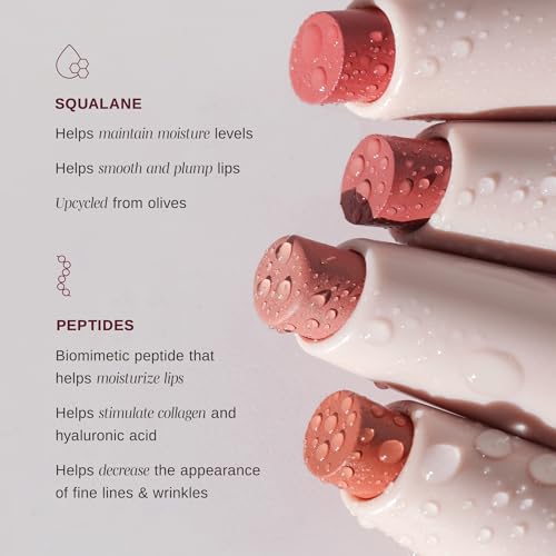 Wander Beauty Lipsetter Dual Cream Lipstick + Lip Liner - Ticket to Tawny - Ultra-Smooth, Hydrating Lipstick and Brown Nude Lip Liner with a Soft Matte Finish - Made with Squalane & Peptides (1 Count)
