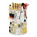 360 Rotating Makeup Organizer for Vanity Adjustable Cosmetic Display Case Large Capacity Skincare Organizers Perfume Organizer Spinning Holder for Countertop Vanity and Bathroom