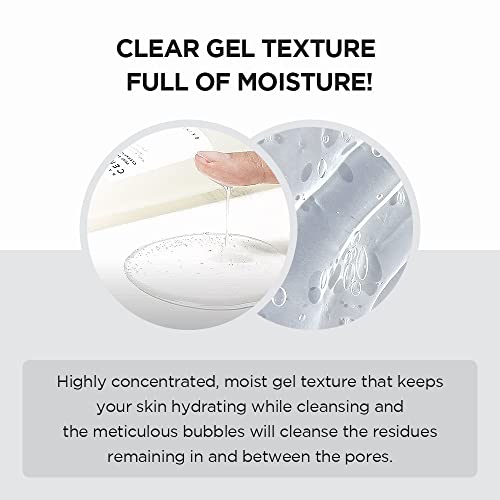 SKIN1004 Tone Glowing Cleansing Gel Foam, 125ml, Makeup Remover & Face Cleanser with Madagascar Centella Asiatica & MadeWhite, Korean Hydrating Gel Facial Cleanser, Korean Skincare