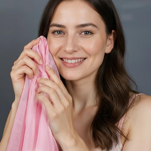100PCS Disposable Bed Sheets 31" X 71" Massage Table Sheets Waterproof Spa Sheet Non Woven Fabric Spa Bed Cover Breathable for Massage Beauty Tattoos Hotel Travel-Pink