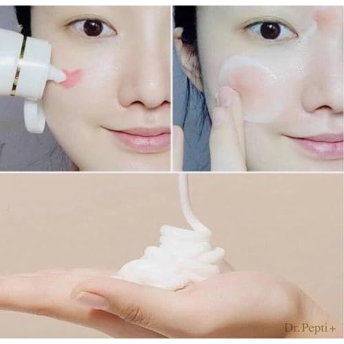 dr.pepti Galacto Hydrating and Firming Face Cleansing Foam, 3.72 fl oz