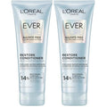 L'Oreal Paris Restore Sulfate Free Conditioner with Antioxidants,Moisturizing Conditioner for Hard Water Exposure and Styling Build-up,EverPure,6.8 Fl Oz,(Pack of 2)