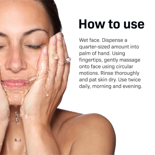 Revision Skincare Gentle Cleansing Lotion, Soothing Facial Cleanser for Sensitive Skin, Fragrance Free