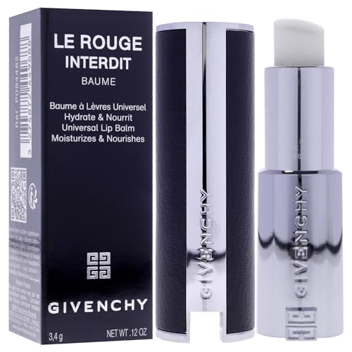 Le Rouge Interdit Lip Balm - N00 Natural Finish by Givenchy for Women - 0.11 oz Lip Balm