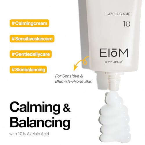 Calming Cream for Sensitive Skin, Korean Skincare for Gentle Daily Care with Fermented Ingredients, Skin Balancing Face Cream (50 ml / 1.69 fl. oz.)