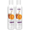 NOW Foods Solutions, Vitamin C and Manuka Honey Gel Cleanser, Brightening System, Promotes Healthy-Looking Skin, 8-Ounce (Pack of 2)