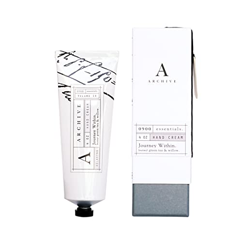 Archive Journey Within Hydrating Hand Cream for Women & Men Natural Ingredients Moisturizing Lotion for Dry Hands 4 oz