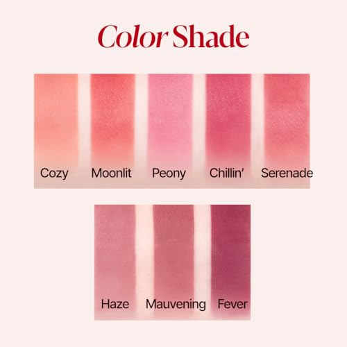 Espoir Couture Lip Tint Blur Velvet #8 Fever 0.19oz | Natural Blurry Color Liquid Lipstick | Long-Lasting Smudge-Proof Fixing Lip Stain | Lightweight Matte Finish without Oil | Korean Lip Makeup