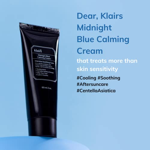 [DearKlairs] SKin Trouble Mark Care Duo Set, Midnight Calming Blue Cream + Freshly Juiced Vitamin Drop, facial cream, vitamin c serum
