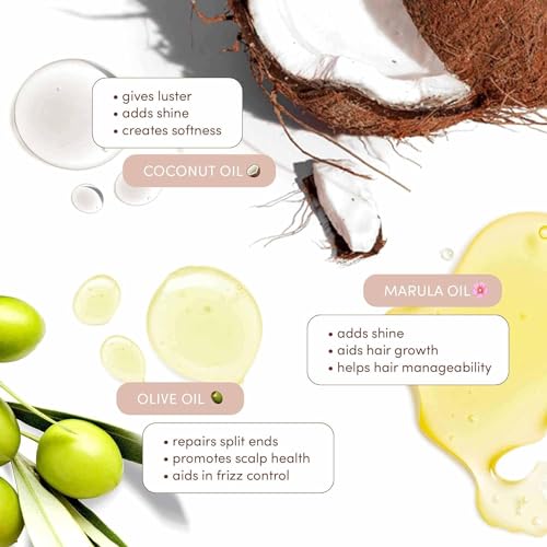 Mizani True Textures Moisture Replenish Conditioner - Deep Conditioner for Curly Hair with Coconut Oil & Olive Oil, Anti Frizz, Silicone-Free, Paraben-Free