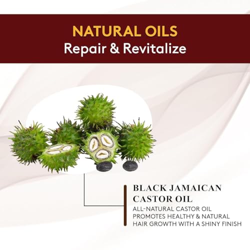 OKAY Black Jamaican Castor Oil Hair Styling Mousse - 8 oz / 222 ml