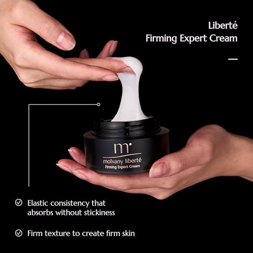 molvany liberte Firming Expert Cream - Rich firming cream targets deep wrinkles, sagging, and loss of elasticity with a dense, skin-hugging texture - Radiance care, Face lifting cream - 1.69 fl.oz
