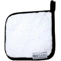 Isoclean Microfibre Towel - Absorbant Soft Fabric Towel for Makeup Brush Cleaning with Reinforced Edges, Machine Washable and Reusable for Delicate Makeup Brushes, 8x8 Inches, Small