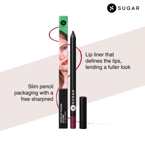 SUGAR Cosmetics Lipping On The Edge Lip Liner - 07 Fiery Berry
