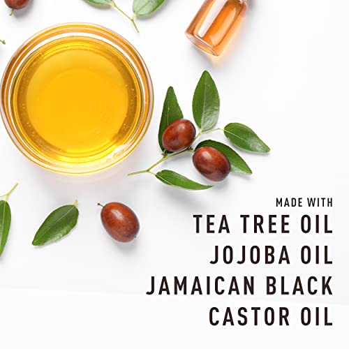 Bevel Essentials 3-in-1 Hair & Scalp Styling Oil for Curly Hair with Tea Tree Oil, Jojoba Oil, and Jamaican Black Castor Oil, 3.4 fl oz (Packaging May Vary) (Pack of 2)