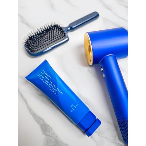 Essential Air Dry Blow Dry Creme | Lightweight Heat Protectant Styling Cream for Frizz Control + Hydration & Shine | Nourishing Hair Smoother for All Hair Types | R+Co BLEU