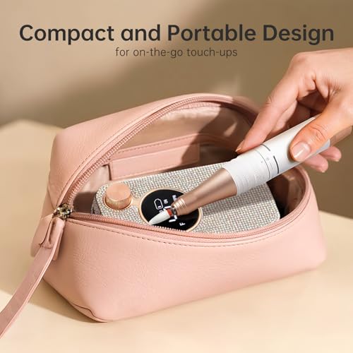 Electric Nail Drill, 40000RPM Cordless Nail File with 12 Drill Bits for Acrylic Nails Gel Polishing, E File Professional, Nail Kit Machine for Manicure Salon Home AB Diamond