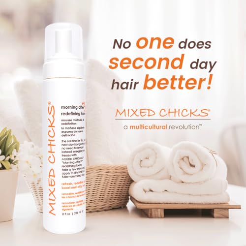 Mixed Chicks Morning After Redefining Hair Foam, 8 fl.oz. / 236ml
