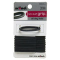 Scunci Black Elastics, 0.6 Oz