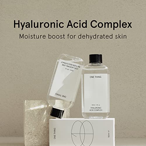 ONE THING Hyaluronic Acid Complex Essence 5.07 Fl Oz | HA Hydrating Moisturizing Vegan Daily Toner for Dry Dehydrated Sensitive Skin, Improve Radiance Glow, Repair Barrier | Korean Skin Care