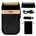 KEMEI Men's Electric Razor Waterproof Reciprocating Razor Cordless Precision Beard Trimmer Twin Blade USB Rechargeable Grooming Razors,Shaving & Hair Removal Products, KM-2024