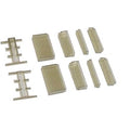 FLOWBEE 10 Piece Spacer Set for Haircutting System | Precision Haircutting with Versatile Long & Short Hairstyles